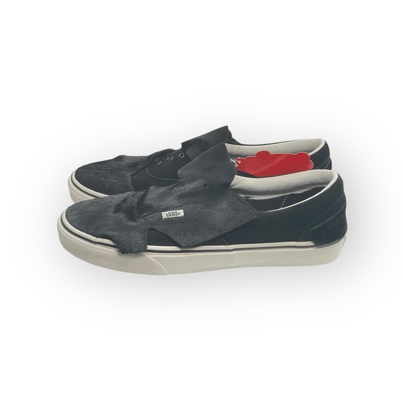 HTF: new Vans ™ ®✌︎︎ Origami Calf Hair Skate Shoe Sneaker ✌︎︎ Black Suede ✌︎︎ 10 - Picture 8 of 16